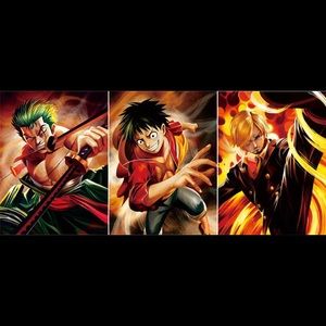 One Piece Anime 3d Poster